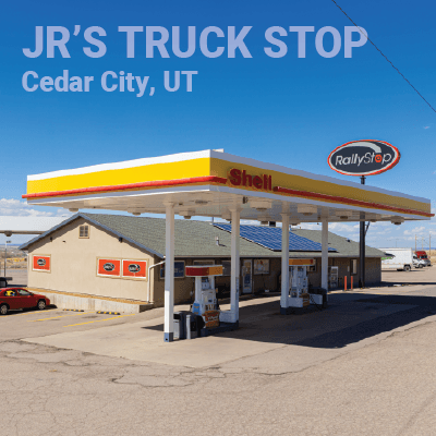RallyStop RallyStop #1 - JR's Truck Stop location in Cedar City - truck stop and convenience store
