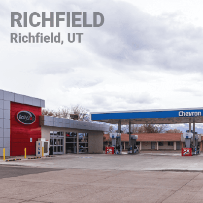 RallyStop RallyStop #10 - Richfield Chevron location in Richfield - Chevron branded gas station